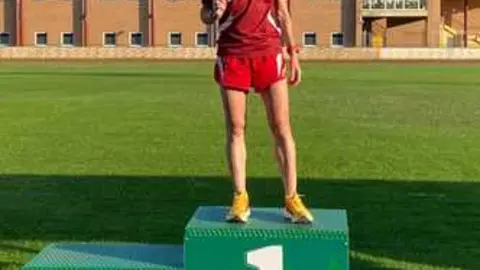 Elena Calvete Prieto Campeona Autonomica M50 1500 ml.