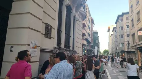 Colas para entrar al concierto1