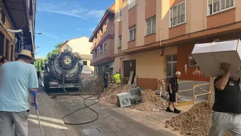 trabajadores en Zamora