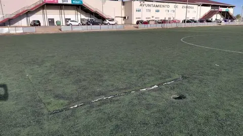 Imagen de archivo del campo anexo al campo de f&uacute;tbol