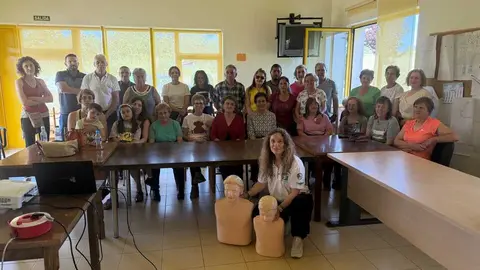 Curso de primeros auxilios San Vitero