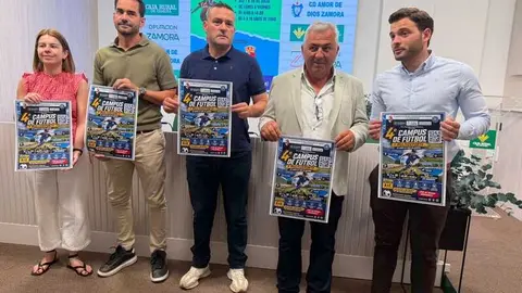 presentaci&oacute;n campus de f&uacute;tbol Amor de Dios 