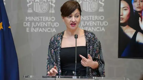 La ministra de Juventud e Infancia, Sira Rego, en una imagen de archivo