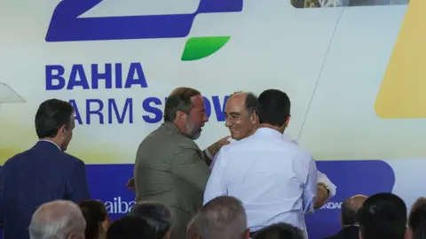 el presidente de Iberdrola y el ministro de Minas y Energ&iacute;a, Alexandre Silveira