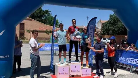 Diego Morejon vencedor Media maraton Fontiveros