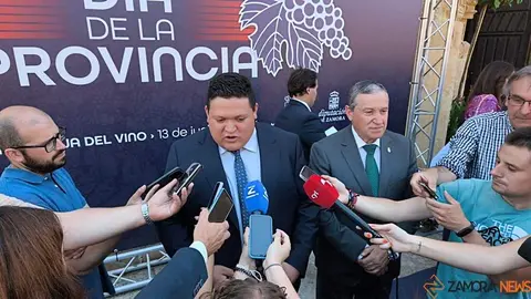 Roberto &Aacute;lvarez alcalde de Moraleja del Vino