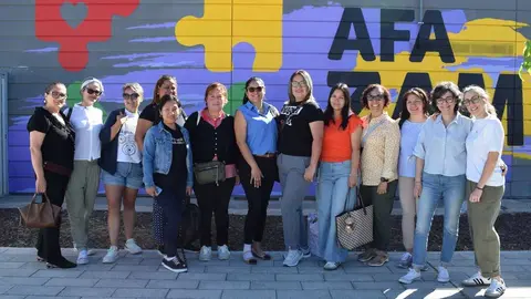Visita curso Atenci&oacute;n Sociosaitaria a FA Zamora