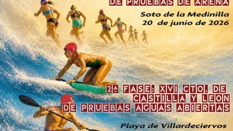 IMAGEN Cartel XVI Cto CyL Verano Salvamento y Socorrismo