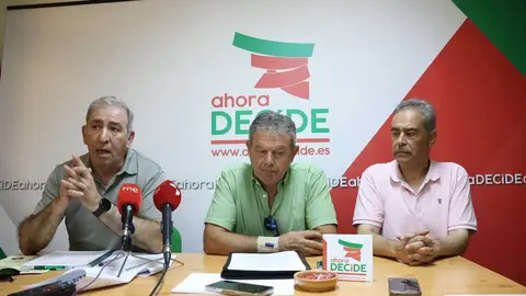 Rueda de prensa de Ahora Decide