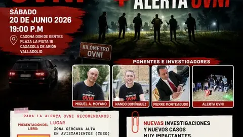 Jornadas Ufolog&iacute;a en Casasola de Ari&oacute;n