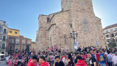 Ambiente Zamora antes del encuentro Zamora CF _3