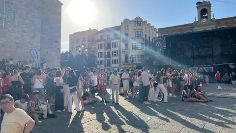 Ambiente Zamora antes del encuentro Zamora CF _5