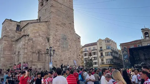 Ambiente Zamora antes del encuentro Zamora CF _6