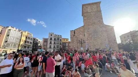 Ambiente Zamora antes del encuentro Zamora CF _8