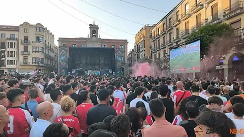 Ambiente Zamora antes del encuentro Zamora CF _16