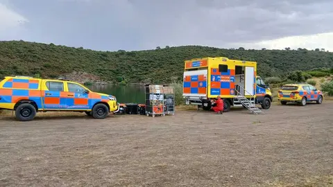 Operativo de b&uacute;squeda j&oacute;ven desaparecido embalse de Ricobayo _7