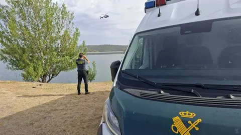 Operativo de b&uacute;squeda joven desaparecido embalse de Ricobayo _2