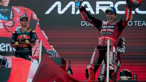 Marc M&aacute;rquez  imagen redes del piloto