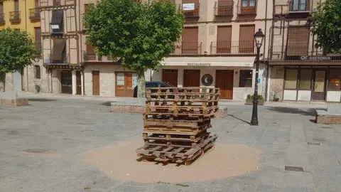 Hoguera de San  Juan Toro m&aacute;s peque&ntilde;a