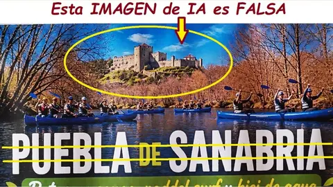 Imagen de IA de Puebla de Sanabria