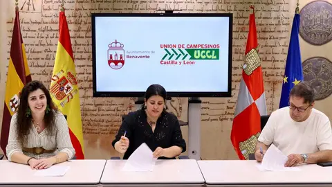 Convenio de colaboraci&oacute;n Benavente UCCL