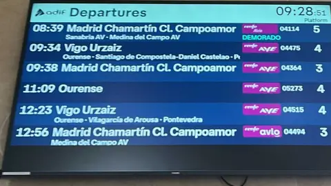 Retrasos RENFE