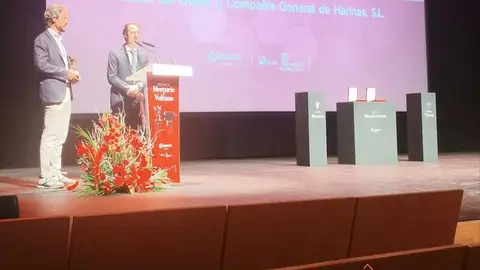 Juan y Jorge Carbajo agradecen el Premio Vulcano 2026