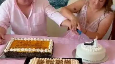 Cortando la tarta