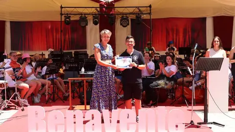 MEJOR SOLISTA  X Certamen Internacional de Bandas de M&uacute;sica