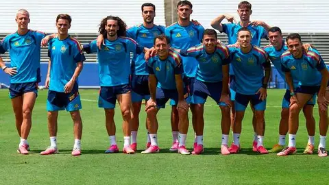 Selecci&oacute;n espa&ntilde;ola de F&uacute;tbol Mundial 2026 entrenamientos - imagen redes sefutbol