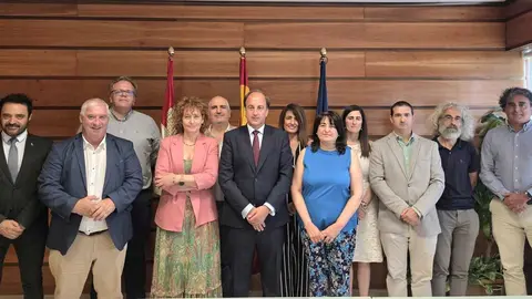 Reuni&oacute;n con colegios profesionales de Ingenieros T&eacute;cnicos Agr&iacute;colas