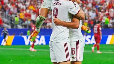Gol Espa&ntilde;a vs portugal - imagen redes sefutbol