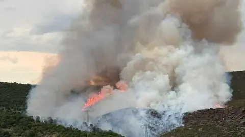 incendio Carrascal