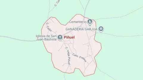 Pi&ntilde;uel mapa
