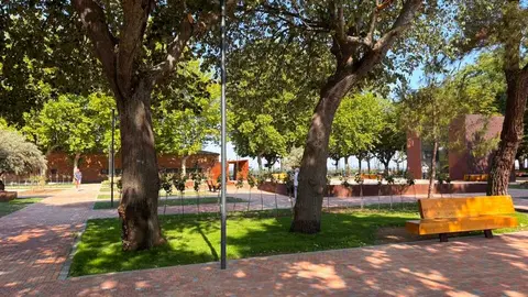 Zona de La Rosaleda Paseo de la Mota Benavente _3