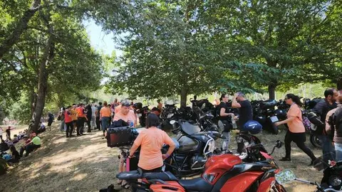  ruta central de la XXXII Concentraci&oacute;n Internacional de Motos Lago de Sanabria _19