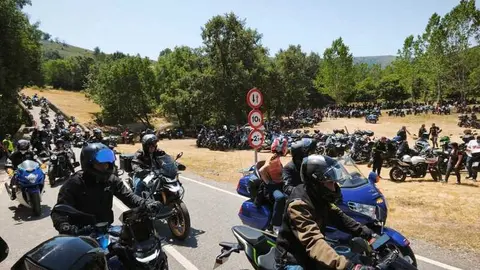  ruta central de la XXXII Concentraci&oacute;n Internacional de Motos Lago de Sanabria _41