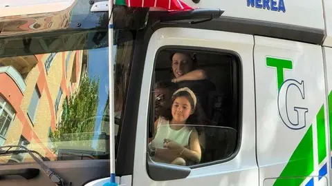  camioneros por Zamora en el d&iacute;a san Crist&oacute;bal _6