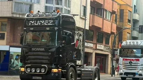  camioneros por Zamora en el d&iacute;a san Crist&oacute;bal _10