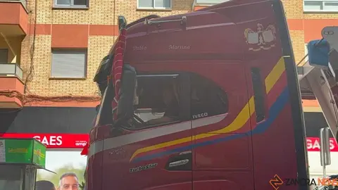  camioneros por Zamora en el d&iacute;a san Crist&oacute;bal _11