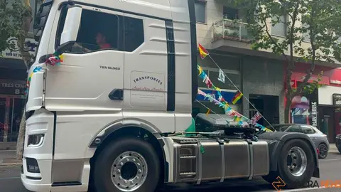  camioneros por Zamora en el d&iacute;a san Crist&oacute;bal _18