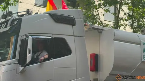  camioneros por Zamora en el d&iacute;a san Crist&oacute;bal _29
