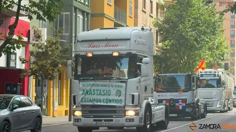  camioneros por Zamora en el d&iacute;a san Crist&oacute;bal _35