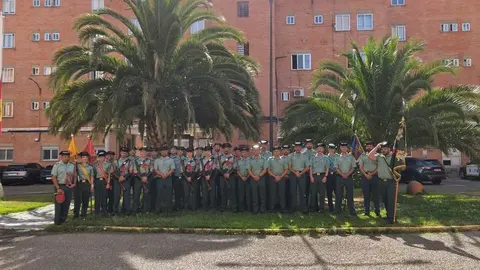 Guardia Civil de Zamora  acto en honor a los ca&iacute;dos por atentados terroristas