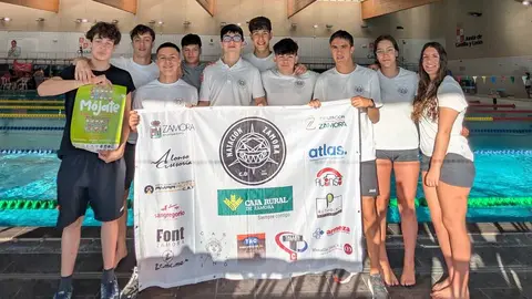 Club Nataci&oacute;n Zamora  Campeonato de Castilla y Le&oacute;n Absoluto-Junior de Verano