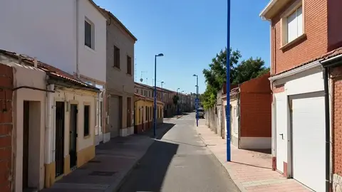 Calle Roncal situada en Barrio Espa&ntilde;a donde tuvo lugar la persecuci&oacute;n. Foto Valladolid Plural