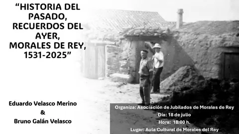 Cartel anunciador de la conferencia