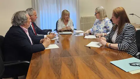 Reuni&oacute;n con TSJCyL y Delegaci&oacute;n del Gobierno1