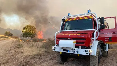 incendio en R&aacute;bano de Aliste (3)