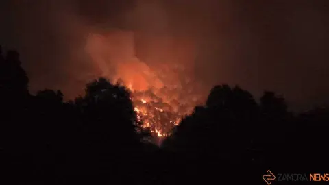 Incendio R&aacute;bano de Aliste _9
